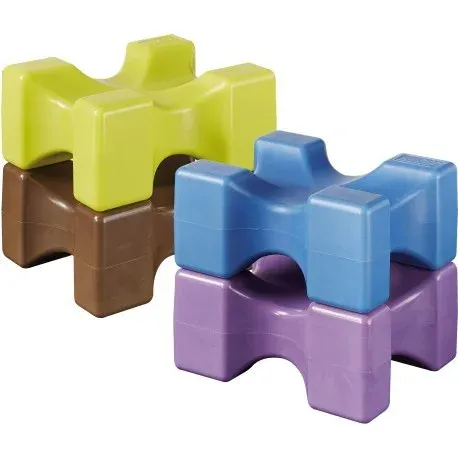 Solde Mini cube d'obstacle Easypro Jump La Gee - Violet