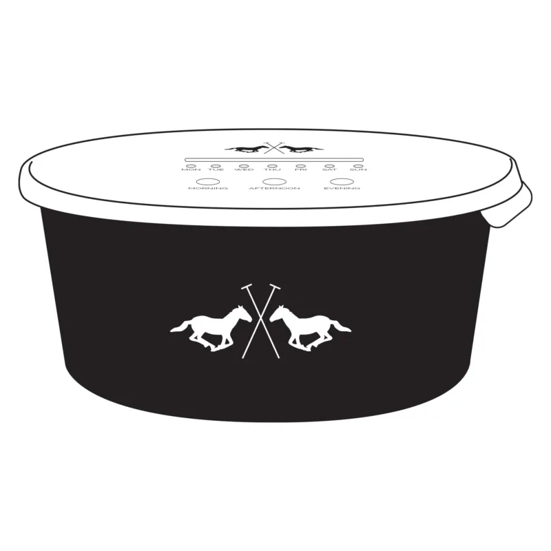 Seau Mangeoire HV Polo Nena 2L - Noir Must-Have
