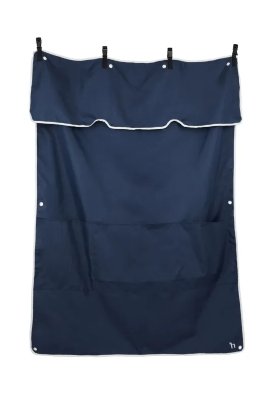 Dernire Chance Rideau de box et rangement Neat & Tidy Horze - Bleu nuit obscur