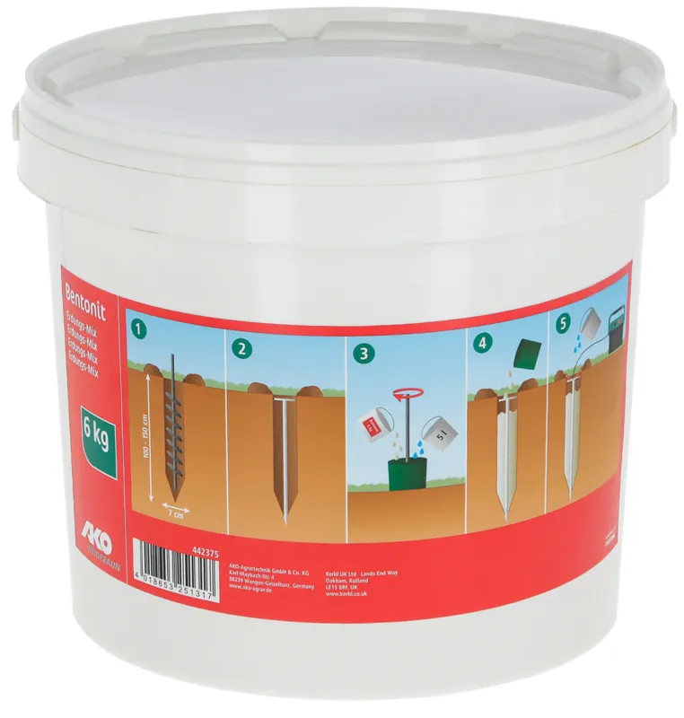 Retour Gratuit Kit de mise la terre Bentonit AKO - 6 kg