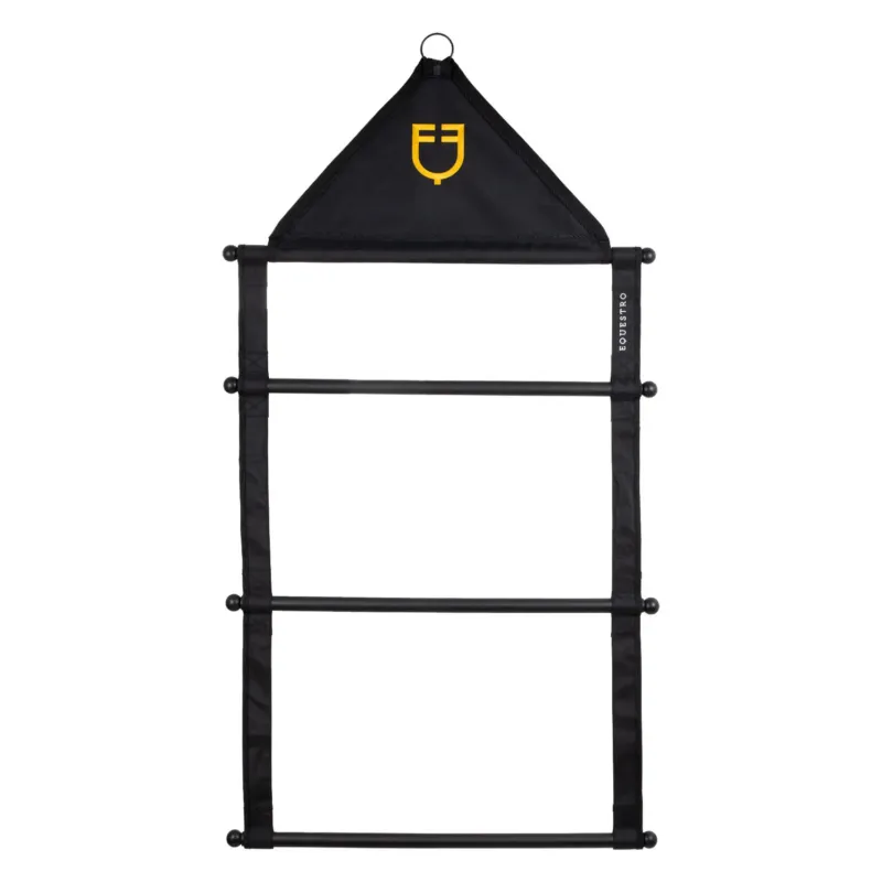 Meilleur Choix Prsentoir pour tapis de selle Equestro - Noir