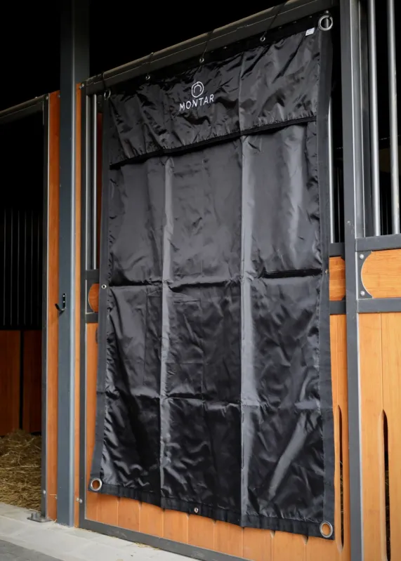 Tenture de box Montar 140 x 200 cm – Noir Pas Cher