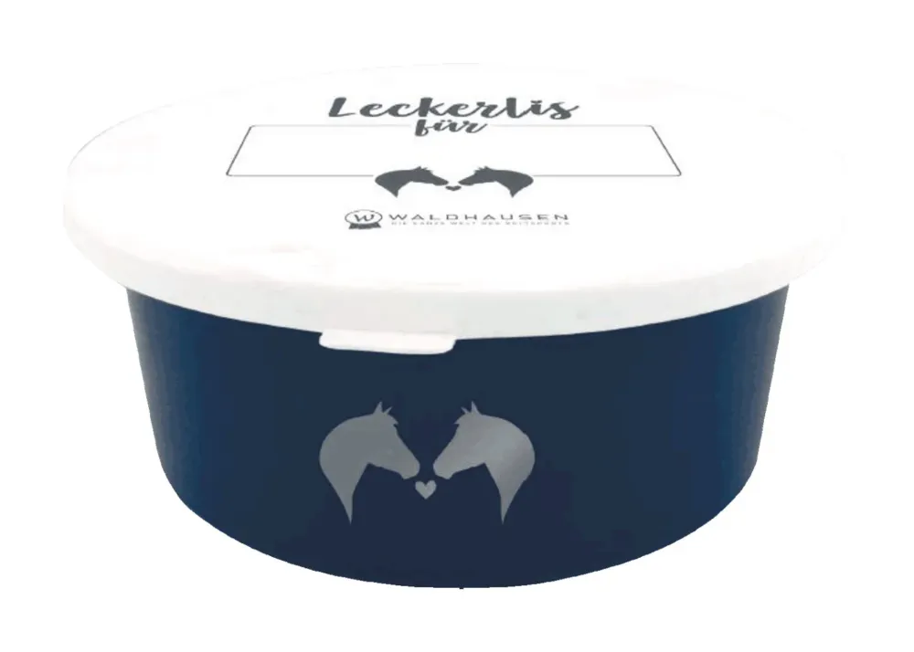 Bol friandises Lucky avec couvercle - Blanc Remise
