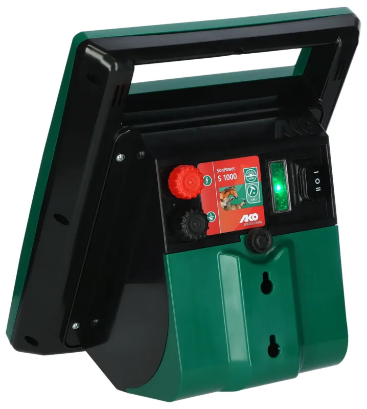 Electrificateur solaire Sun Power S 1000 AKO - Vert Jusqu puisement Des Stocks