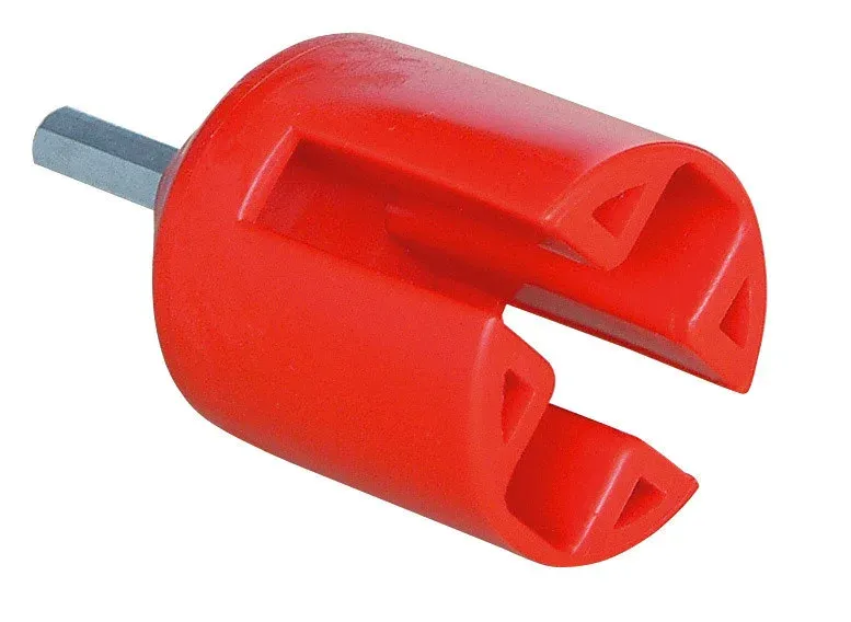 Prix Promo Embout de vissage pour isolateur annulaire et clip AKO - Rouge