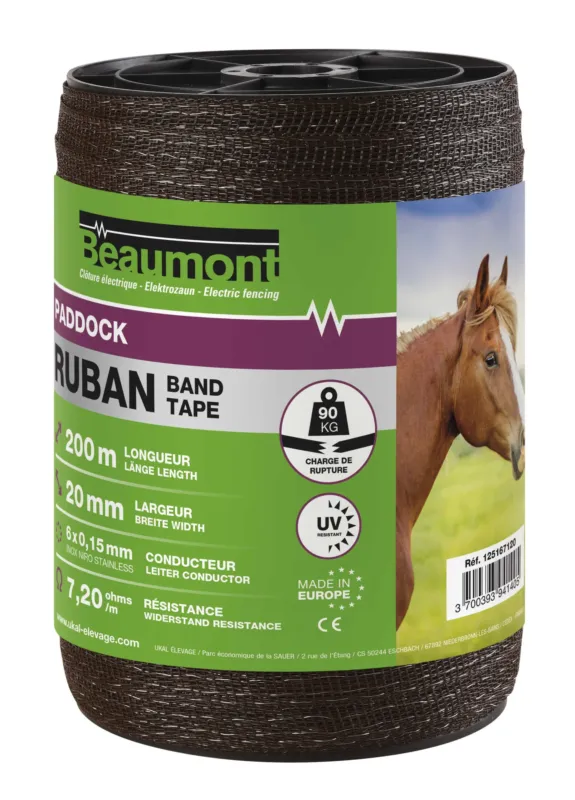 Ruban Paddock 20 mm Beaumont Authentique