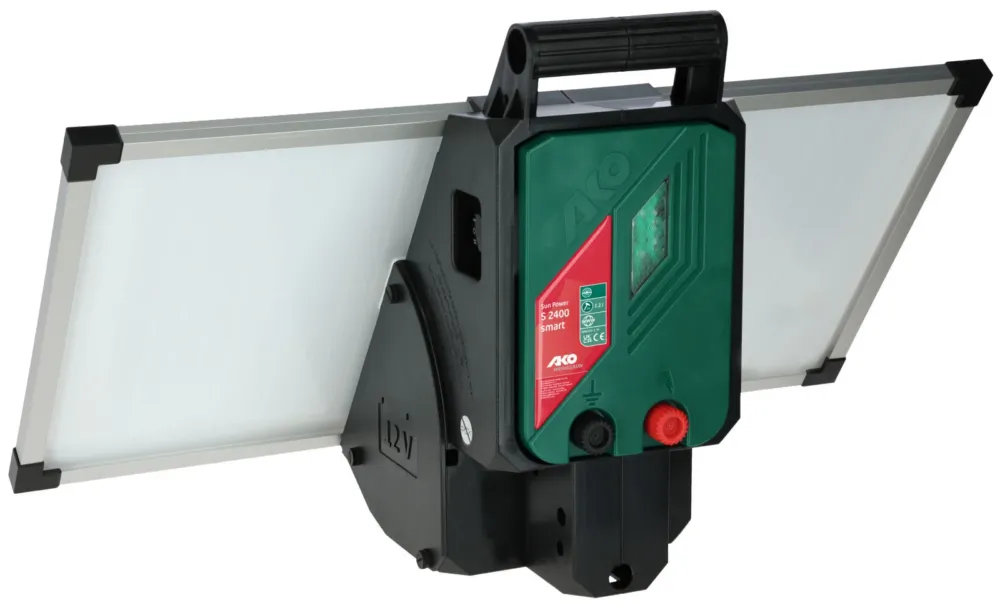 Electrificateur solaire Sun Power S 2400 smart AKO - Vert Promotion Saisonnire