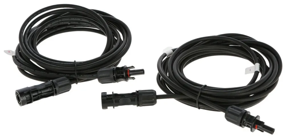 Offre Du Jour Kit de rallonges pour panneau solaire AKO - 5 m