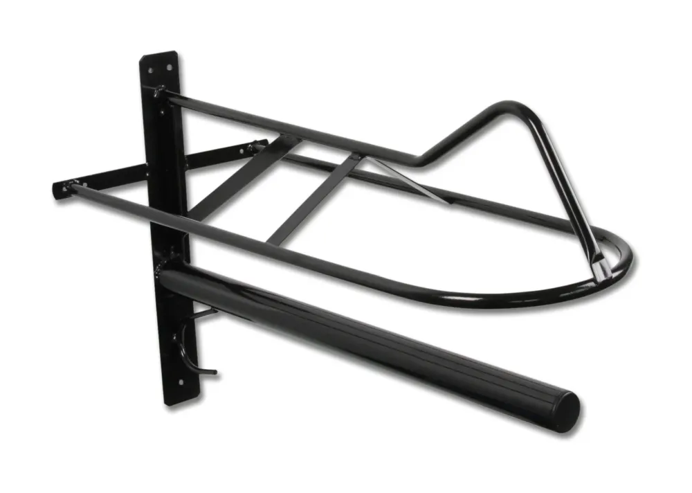 Pas Cher Porte-selle Waldhausen bras pour tapis - Noir
