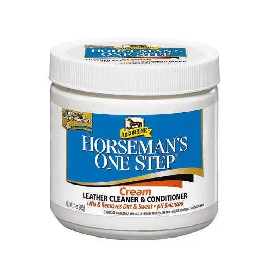 Acheter En Ligne Crme cuir Absorbine Horseman's one step - 425 g
