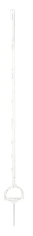Piquet plastique avec trier AKO par 5 - 114 cm - Blanc Commander Maintenant