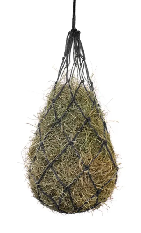 Livraison Express Filet foin nylon 4 kg Horze - Noir