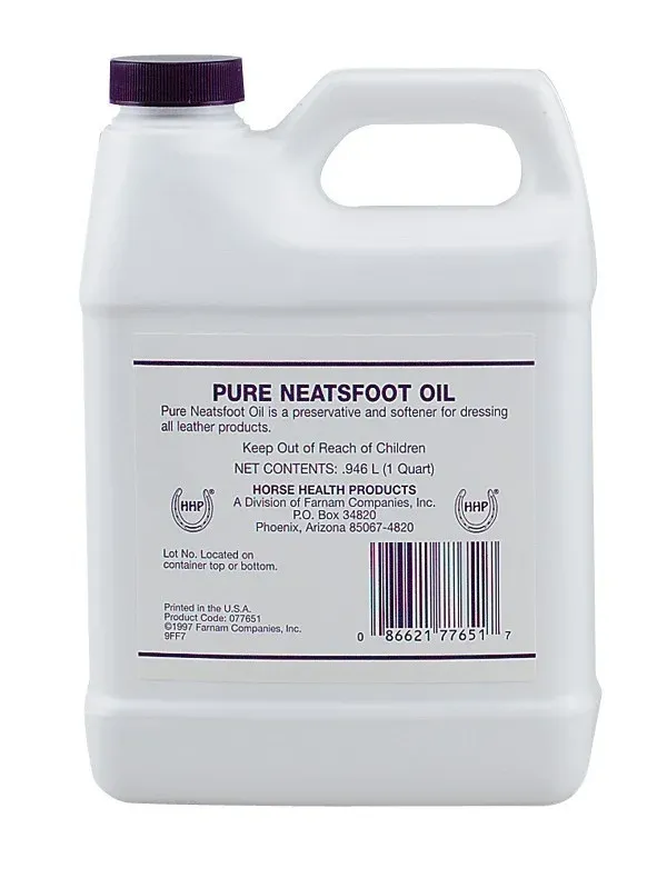 Neatsfoot Oil Farnam 100% Expdition Rapide