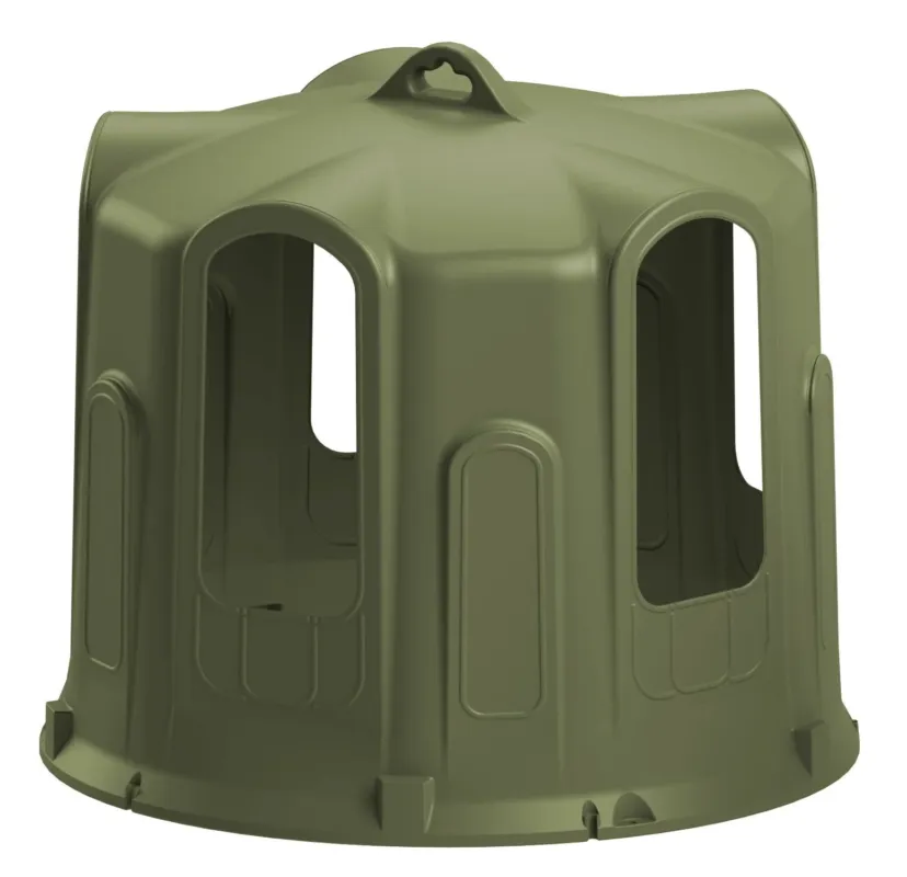 Rtelier cloche foin Kerbl pour balles rondes Offre Du Jour