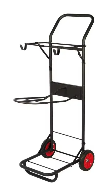 Jusqu puisement Des Stocks Chariot porte selle Hennie - Noir
