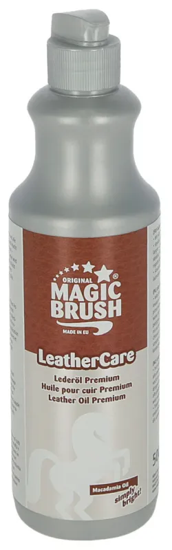 Huile pour cuir Premium Magic Brush - 500 ml Certifi