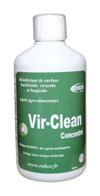 Jusqu puisement Des Stocks Dsinfectant surface Rekor Vir Clean Concentr - 500 ml