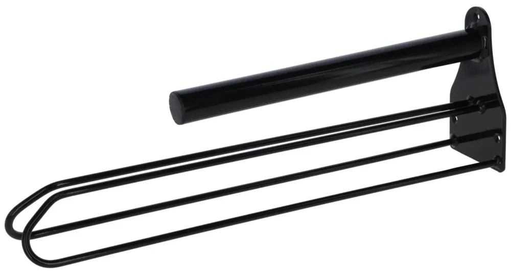 Porte-selle avec support de tapis de selle Kerbl - Noir Haute Qualit