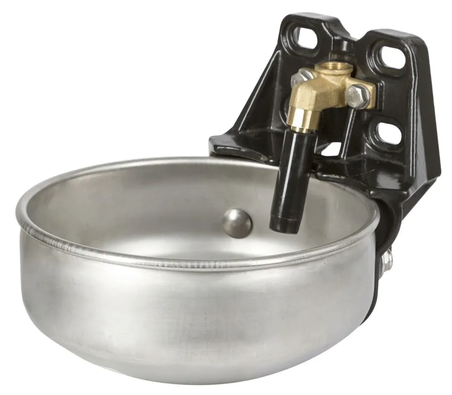 Abreuvoir palette avec cuve inox et corps en fonte E21 Kerbl Marque
