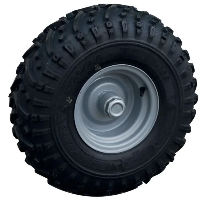 Roue gonflable gauche pour remorque Quad La Ge Commander Vite
