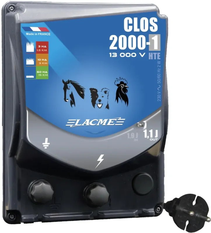 Electrificateur Clos 2000-1 Lacm Vente Directe