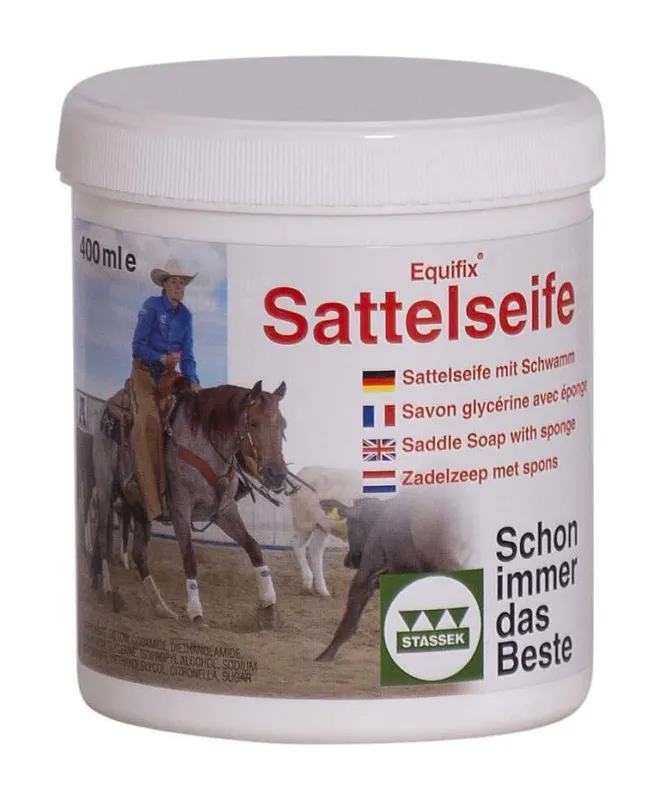 Nouvel Arrivage Savon pour cuir Equifix Stassek