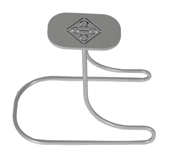 Soldes Porte Casque en Acier Grooming Deluxe by Kentucky - Argent