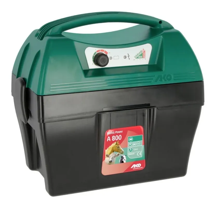 Electrificateur batterie 12V AKO Mobil Power A800 Paiement Scuris