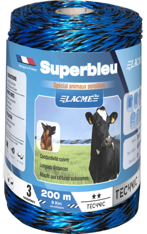 Livraison Gratuite Fil Superbleu Lacm - 400 m
