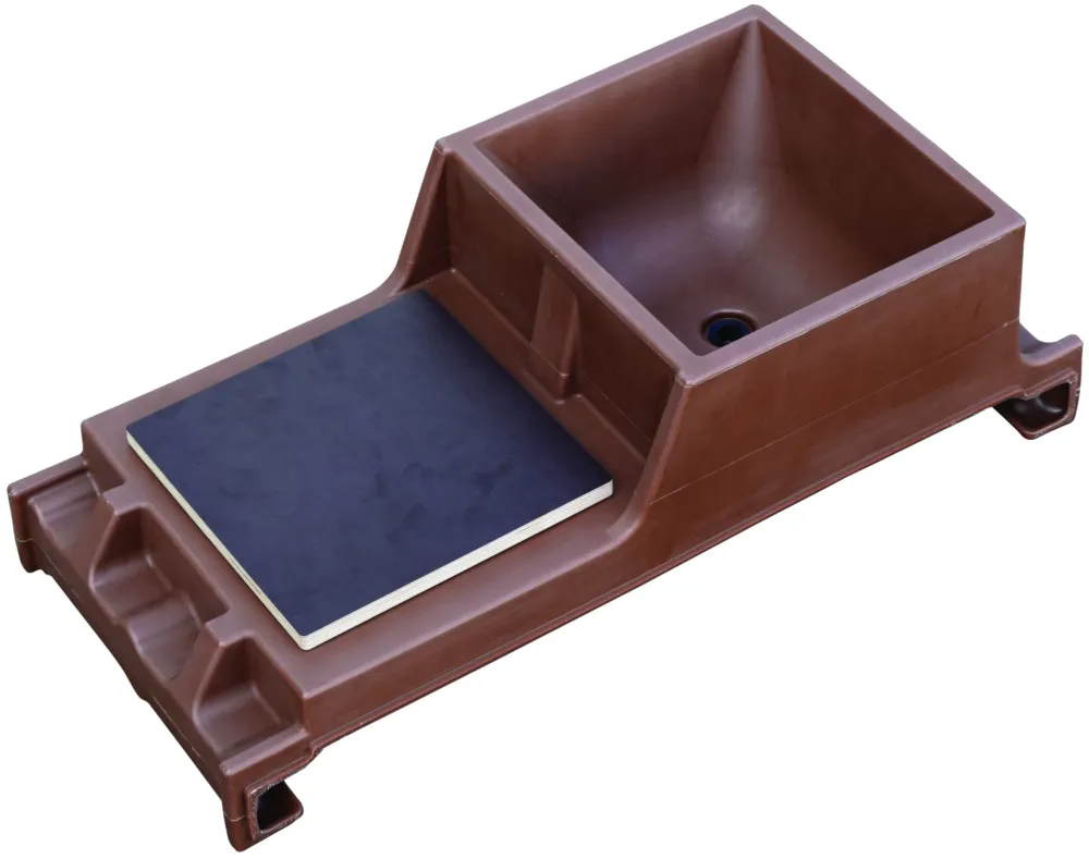 Livraison Express Table dcouper pour chariot aliment Pro Feed La Ge - Chocolat
