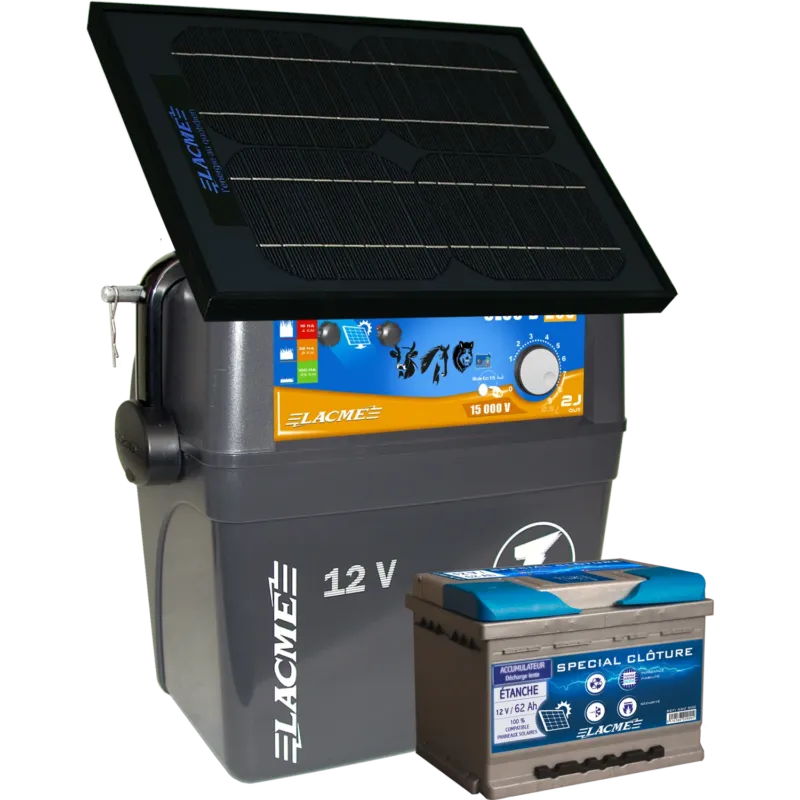 Populaire Electrificateur Lacm Clos B200 Star 14W + Accu