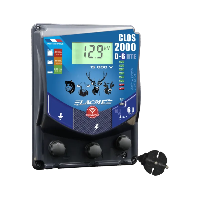 Promotion Saisonnire Electrificateur Lacm Clos 2000-6-D Connect'LD
