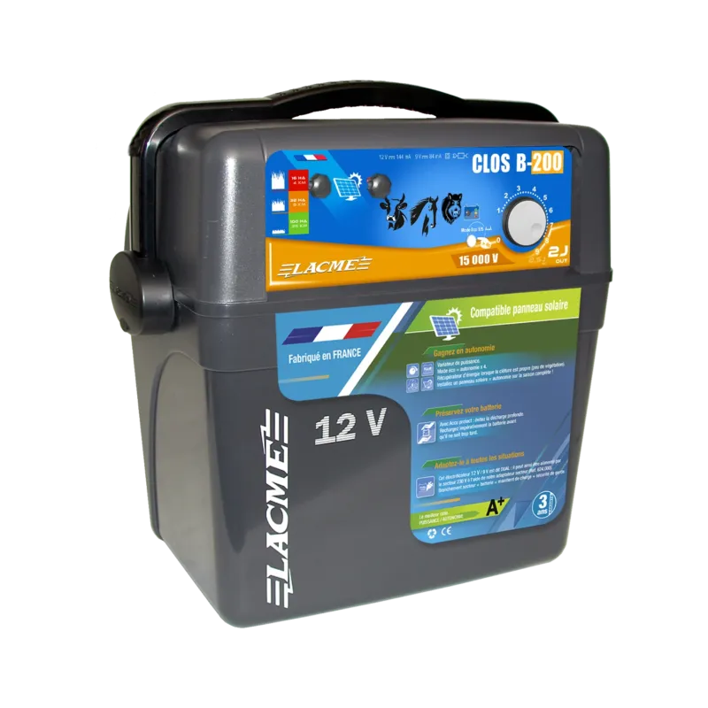 Electrificateur Lacm Clos B200 Prix Bas
