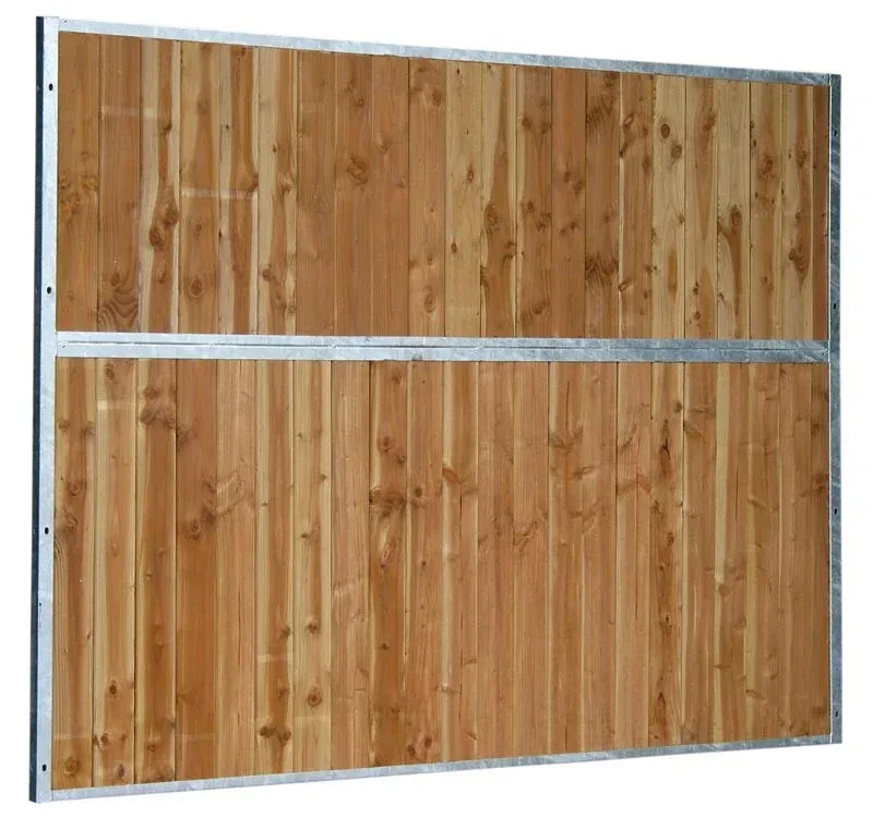 Sparation de box fixe pleine bois 3,5 m La Ge Meilleur Choix