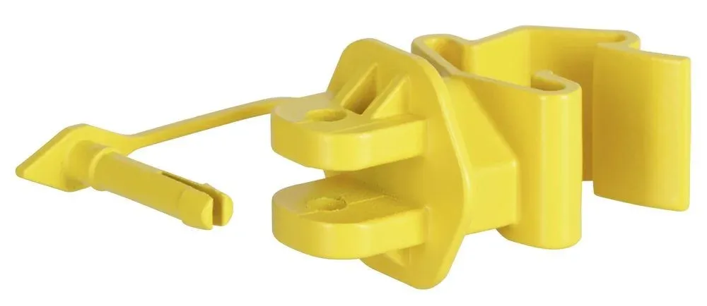 Achetez Aujourdhui Isolateur Pinlock T-Post AKO par 25 - Jaune