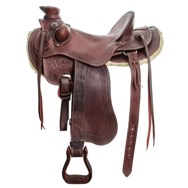 SELLE WESTERN RANCH LAKOTA – 17 inches Vente Directe