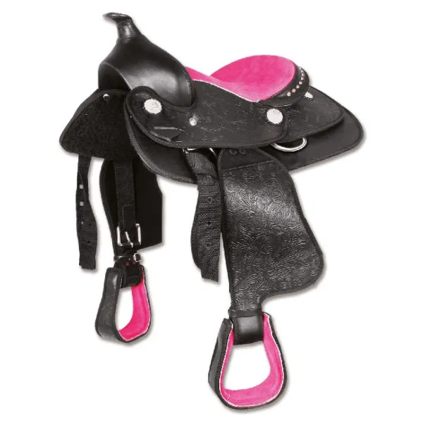 Selle western Think Pink poney - 12 inches (7 10 ans ) Bon March