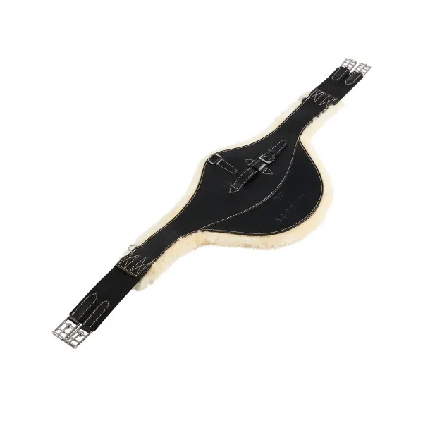 SANGLE BAVETTE CUIR EQUESTRO - 115cm Bon March