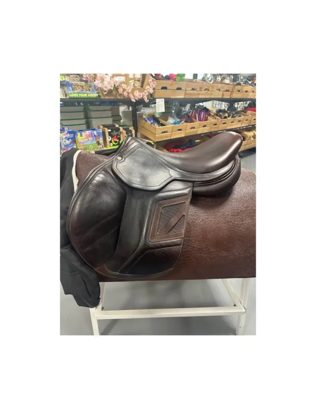 OKLES- OCCASION - Selle CSO OKLES 17.5" Retour Gratuit