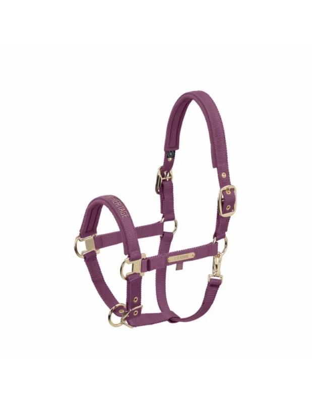 Licol ESKADRON Heritage 25 "Girth" - Bleu marine - Cob/Cheval Produit De Marque
