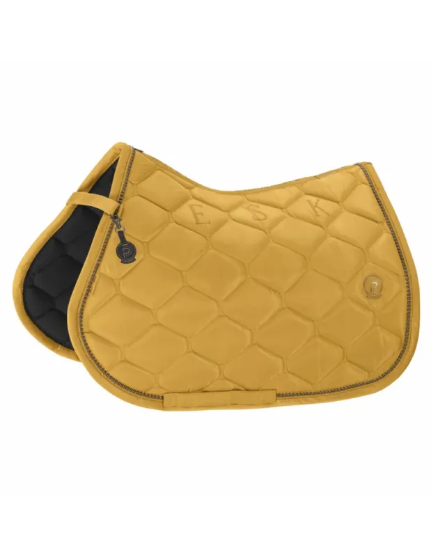 Expdition Rapide Tapis ESKADRON "Highgloss Pearls Platinum 25" - Jaune - Dressage