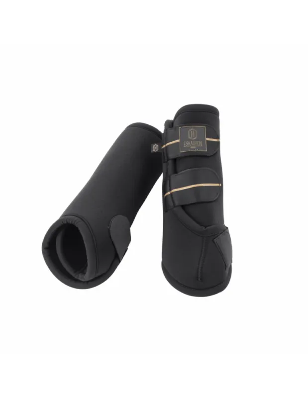 Gutres mesh postrieurs ESKADRON "Heritage 24 Pro" - Noir - Pur-sang/Cob Acheter Direct