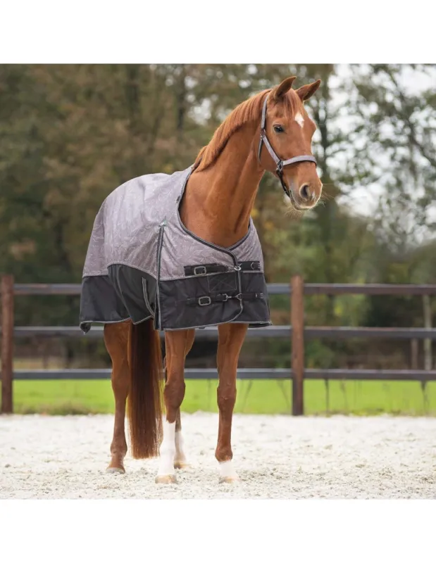 Must-Have Couverture imper/polaire QHP "Amber" - Marron - 155 cm