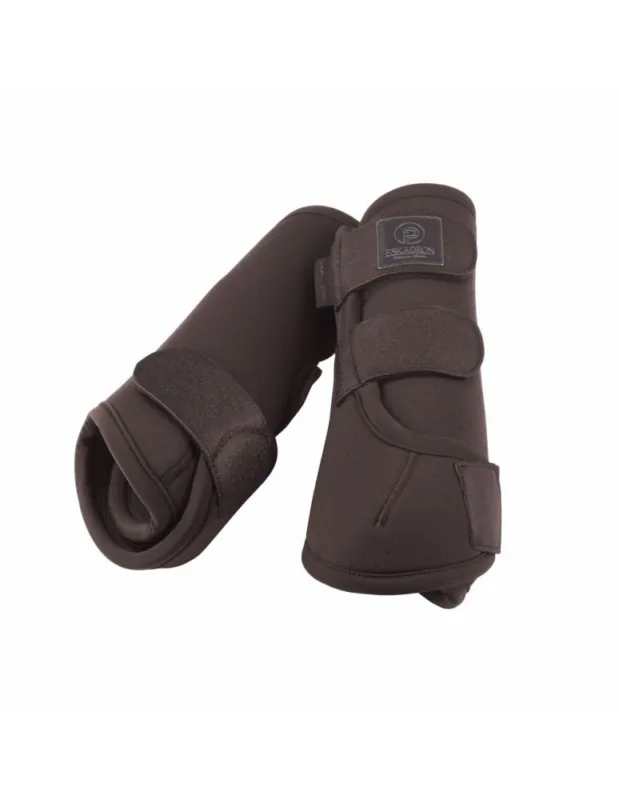 Seulement Aujourdhui Gutres dressage antrieurs ESKADRON "Platinum 24" - Chocolat - Pur-sang/Cob