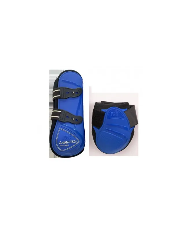 Gutres + protge-boulets LAMI-CELL "Elite" - Bleu roi - Cheval/Full Produit De Marque